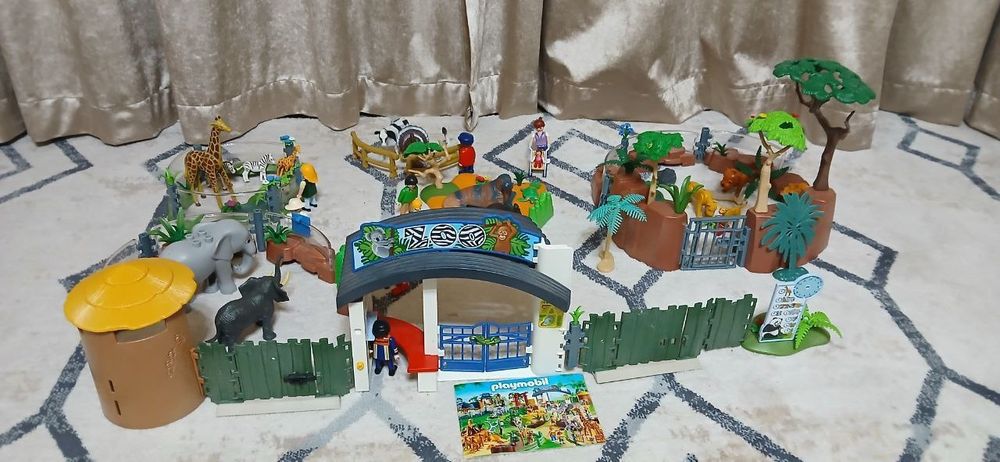 Большой зоопарк конструктор PLAYMOBIL