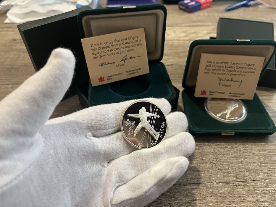 Сребърни унции различни видове със и без сертификат