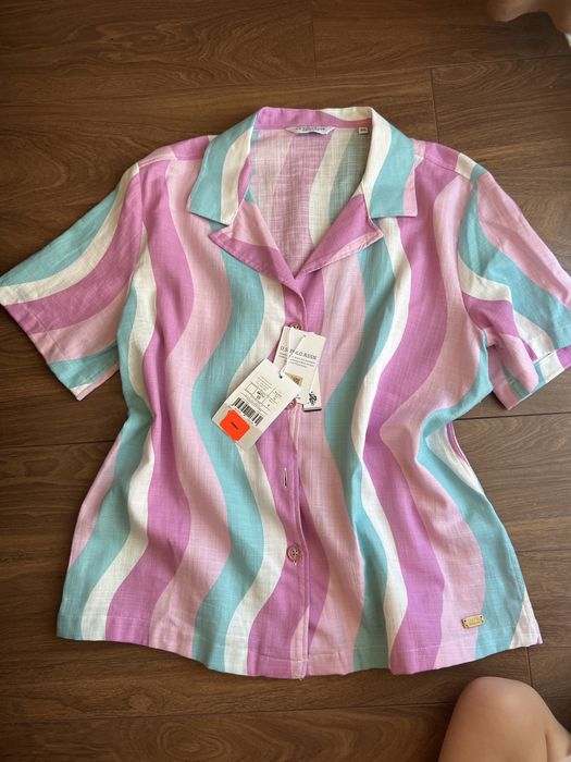 Camasa U.S. Polo Assn. Bumbac 100% Originala