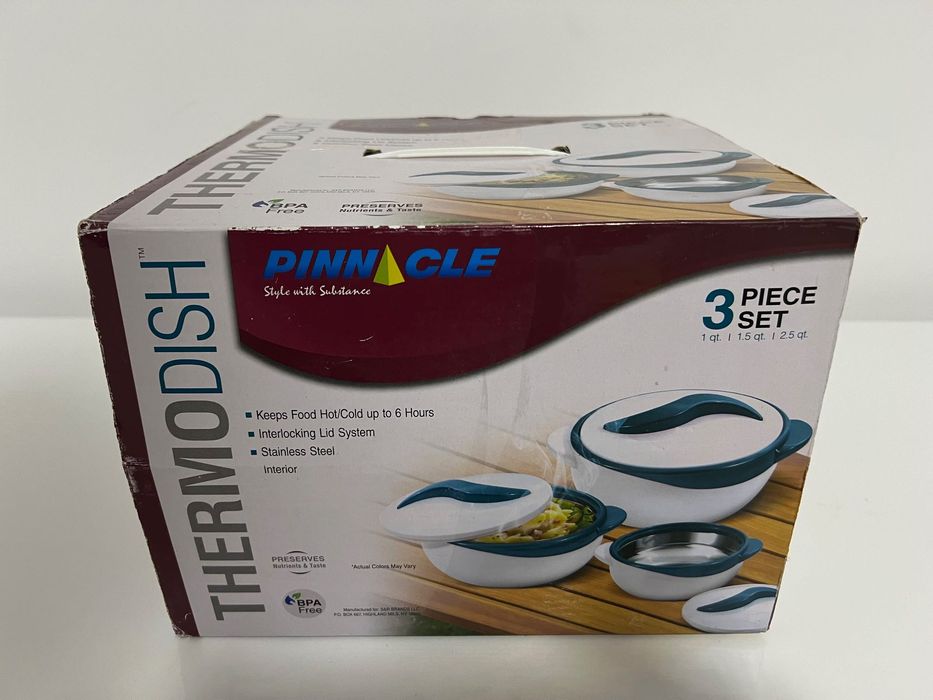 Set 3 boluri izolate Pinacle Thermodish