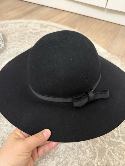 Шляпа женская черная