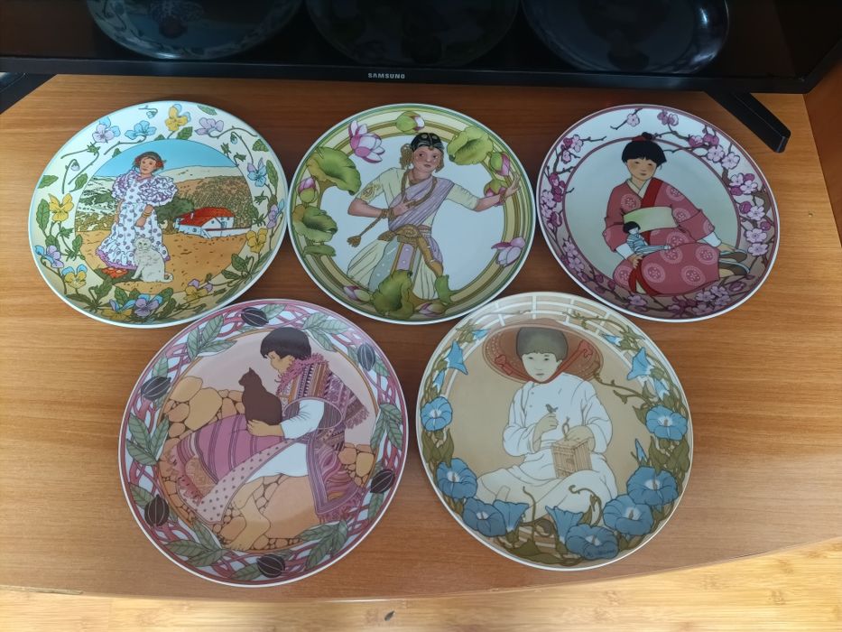 Farfurii decorative Villeroy&Boch. Farfurii Unicef