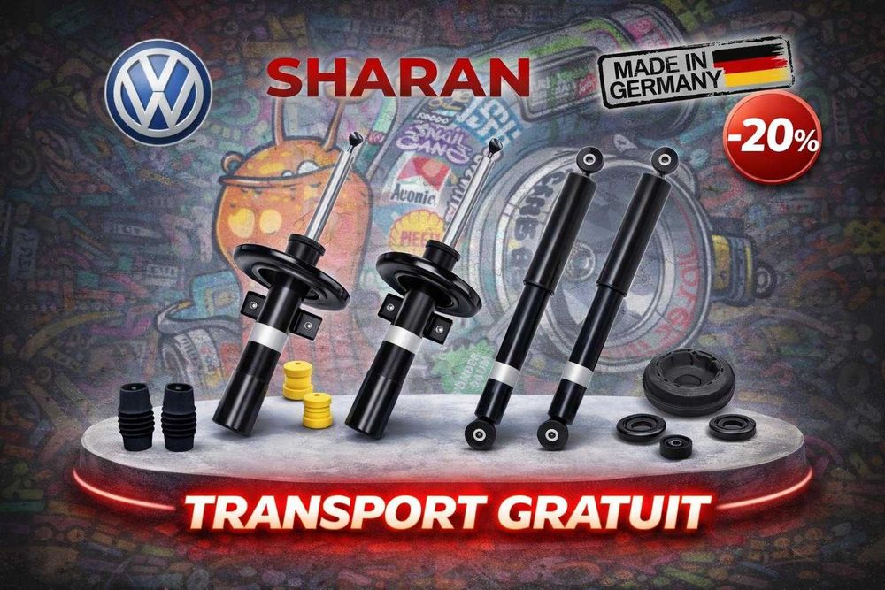 Set amortizoare cu flanse si protectii VW Sharan 1995-2010
