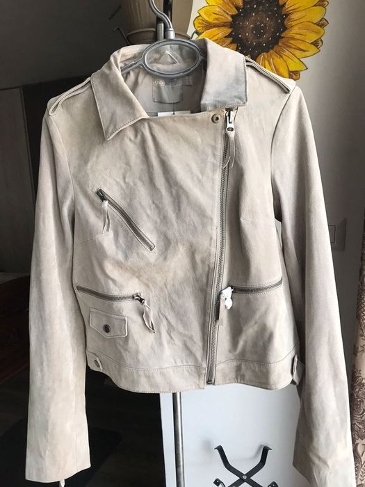Geaca Asos noua piele intoarsa naturala originala