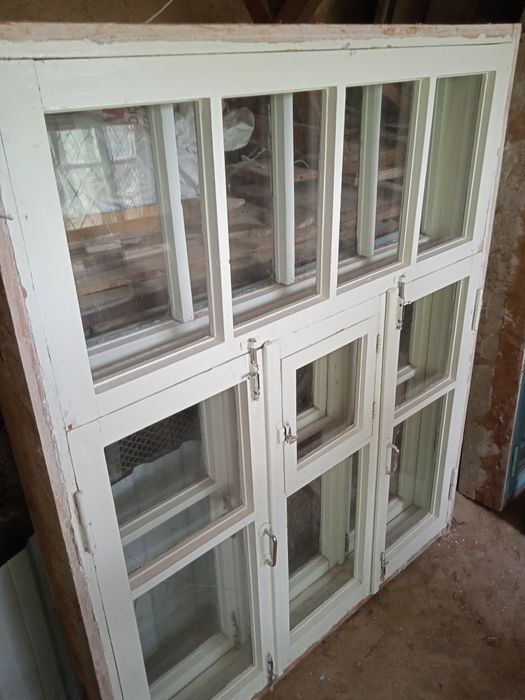 Оконные рамы двойные застеклённые