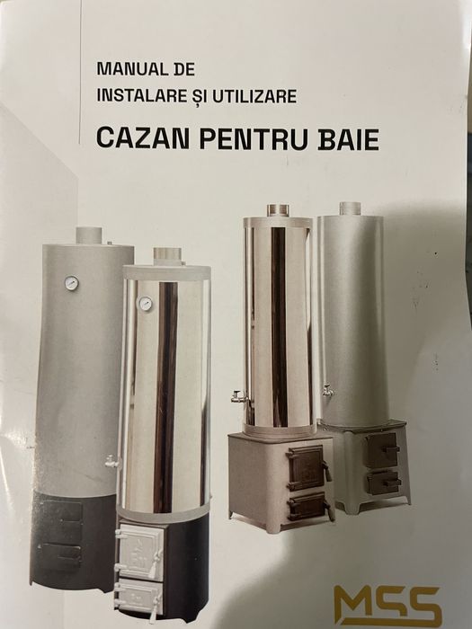 Cazan pentru baie pentru lemne