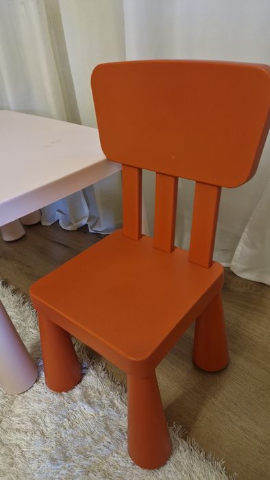 Masa Mammut ikea plus 2 scaune