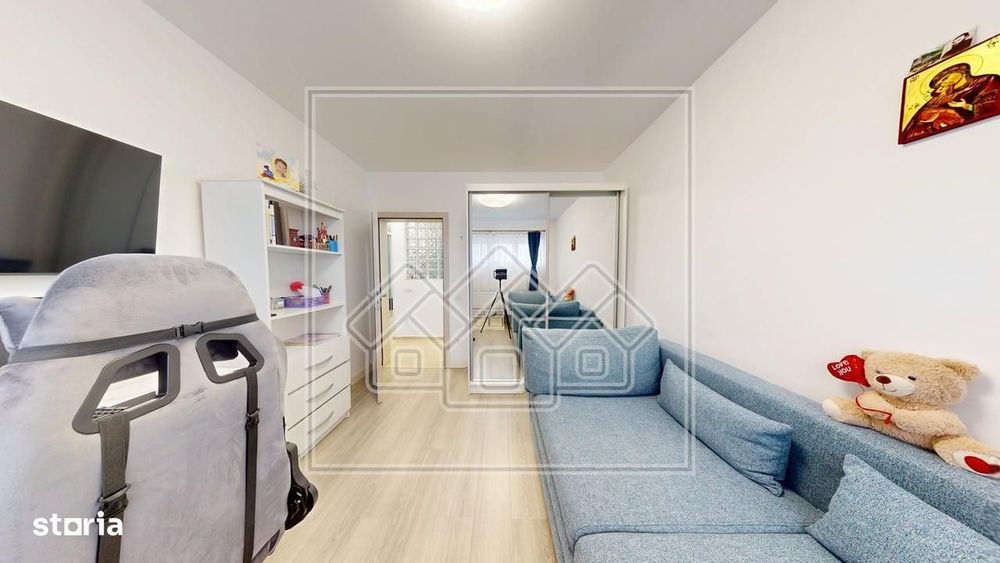 Ap. 3 camere, mobilat si utilat modern, cartier Kogalniceanu