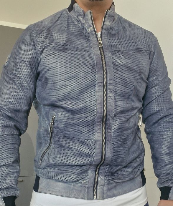 Мъжко кожено яке MILESTONE (M) 170€