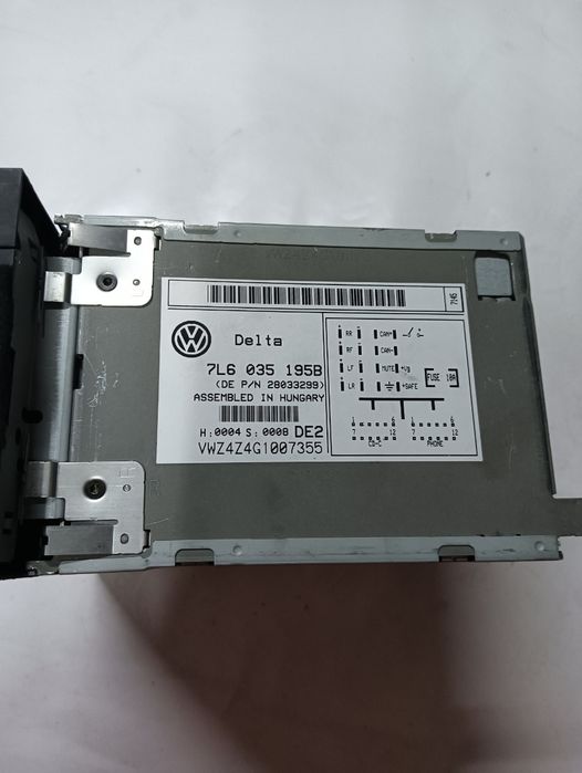 Cd Player Auto Volkswagen Touareg 7La, 7L6, 7L7 2002 - 2013 7L6035195