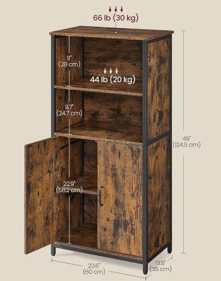 Бюфет / шкаф за съхранение VASAGLE