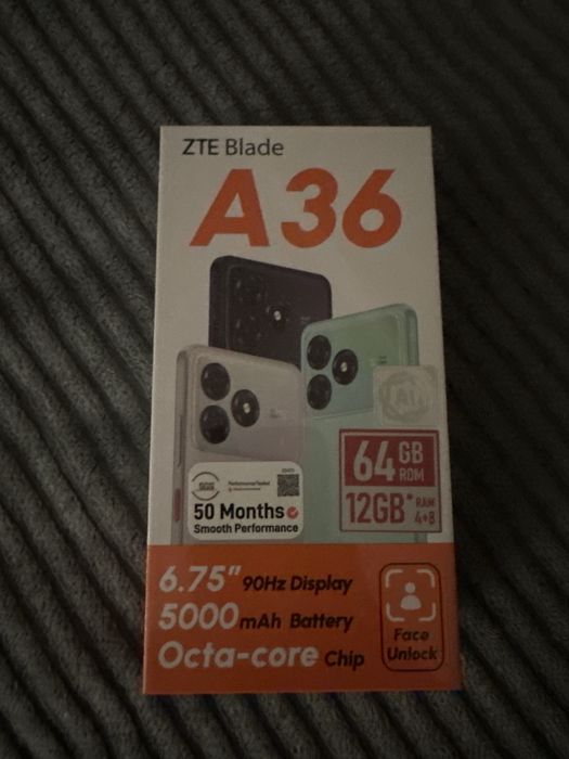 ZTE Blade a36 черный