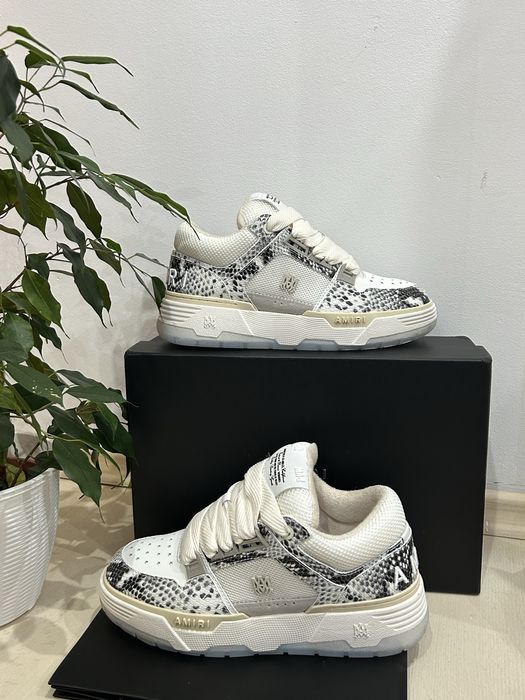 Amiri MA1 Snake leather