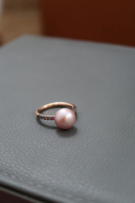 Кольцо MiMi с жемчугом