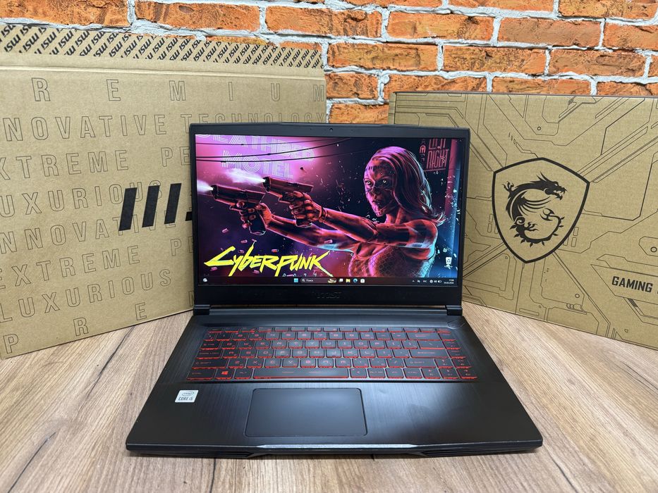 Мощный Игровой MSI RTX 3060 6GB/Core i5-10500H/16GB/SSD512Gb/144Hz