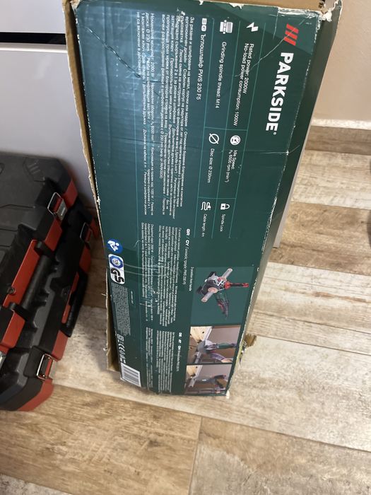 Ъглошлайф PARKSIDE, PWS 230 F5, 2000 W, Ø 230 mm
