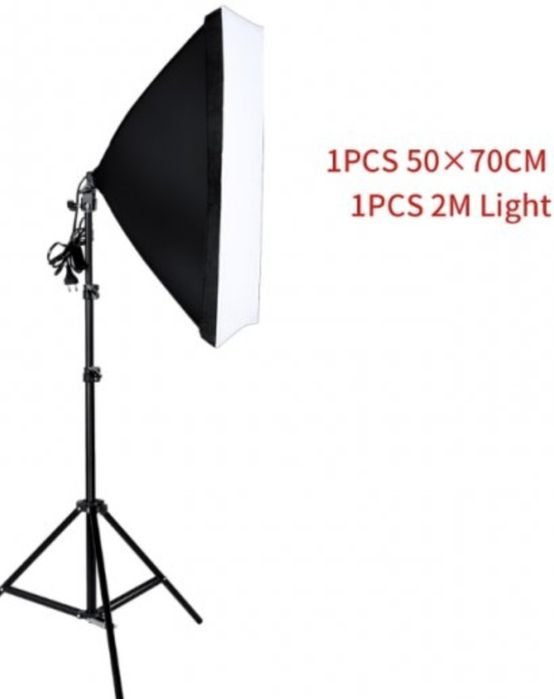 2бр. осветление за фото студио / Софтбокс
