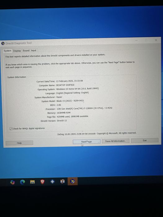 Vand laptop gaming razer blade 15 3070 ti i7 12800h