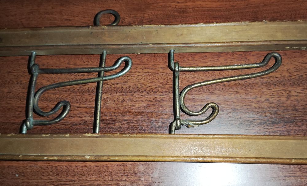 Вешалка винтажная, старинная 74 см.