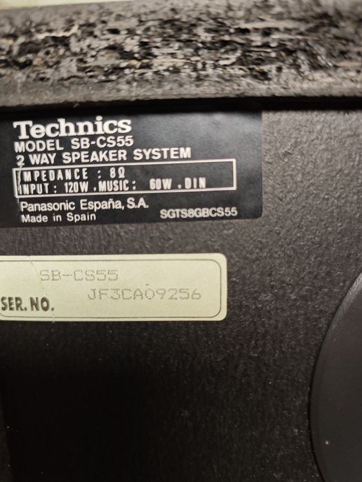 Boxe Technics SB CS55