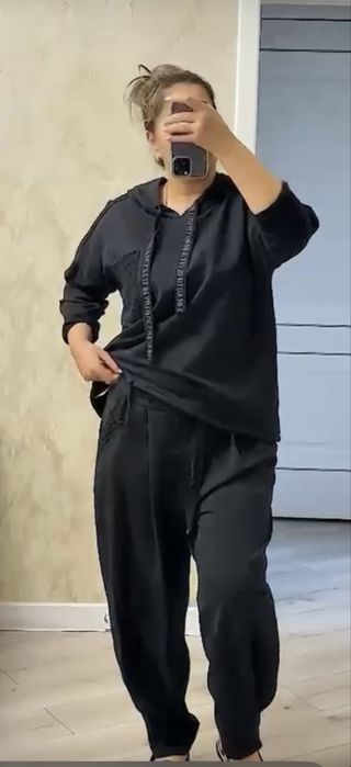 Трикотажный костюм двойка