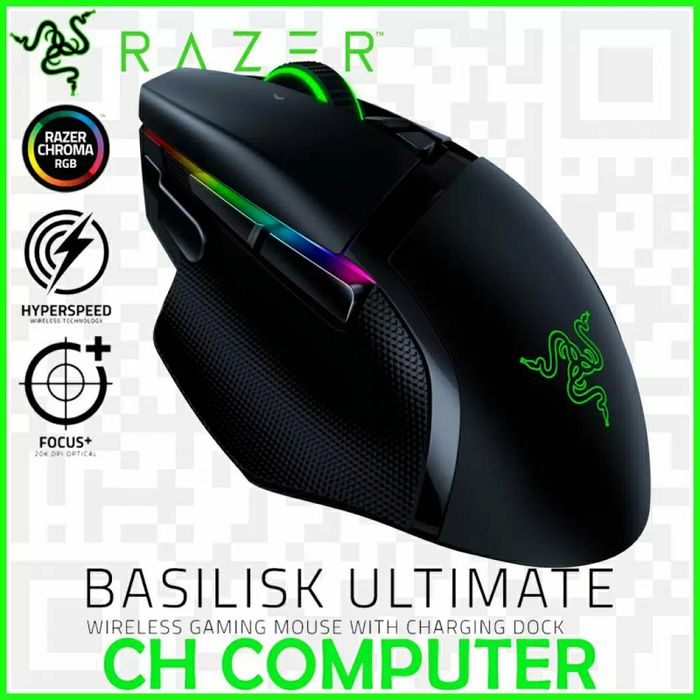 Razer Basilisk Ultimate СКИДКА! /11кноп/DPI20K Беспроводная мышка/мышь