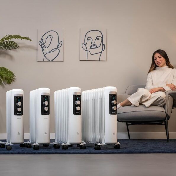 Cecotec ReadyWarm 550 Space Маслен радиатор 1000W 5 ребра