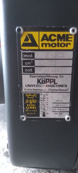 Motor   diesel   rekondicionat  acme    300adx   ku   ambraz