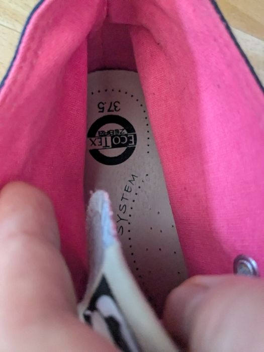 Кеды на девочку (женские ) 37,7размер