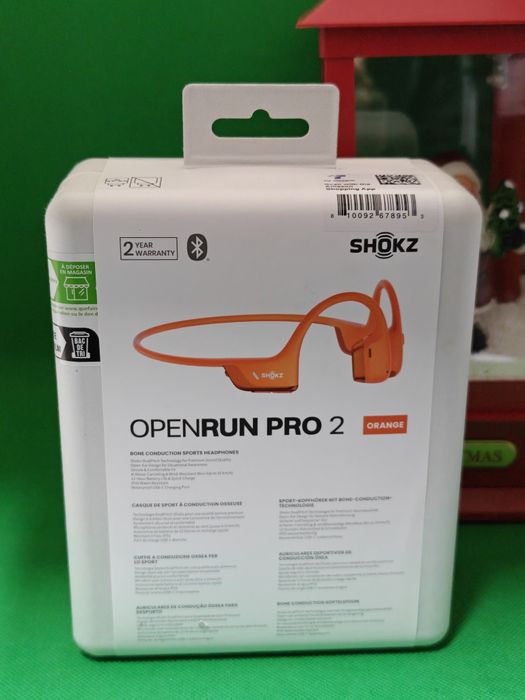 Casti alergare wireless Shokz OpenRun Pro 2, Bluetooth,Autonomie 12h
