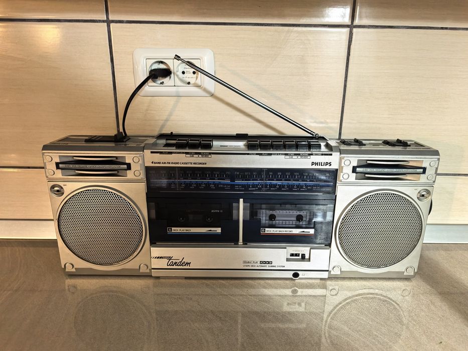 Radio Philips D8334 boombox vintage retro