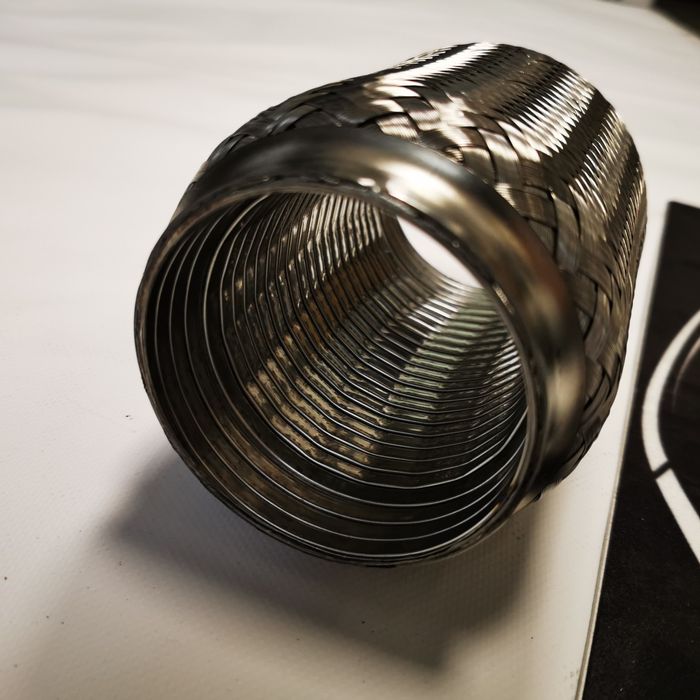 Мека връзка 76мм и 63мм за генерация  неръждаема стомана