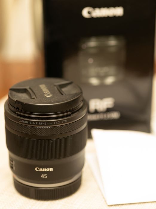 Canon RF45mm f/1.2 STM