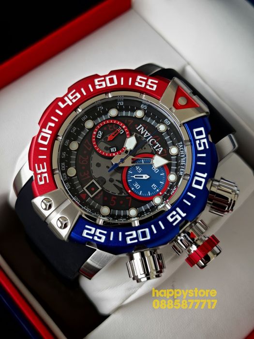 INVICTA Foxhound silver 57 mm, Инвикта нов ръчен часовник