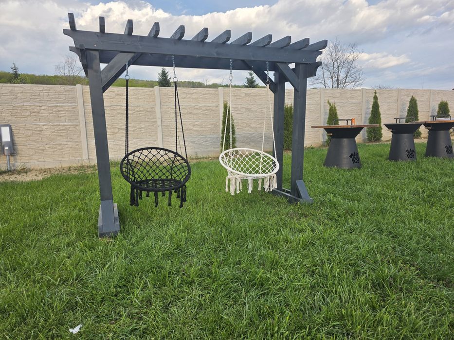Pergola leagan cu 2 cuiburi