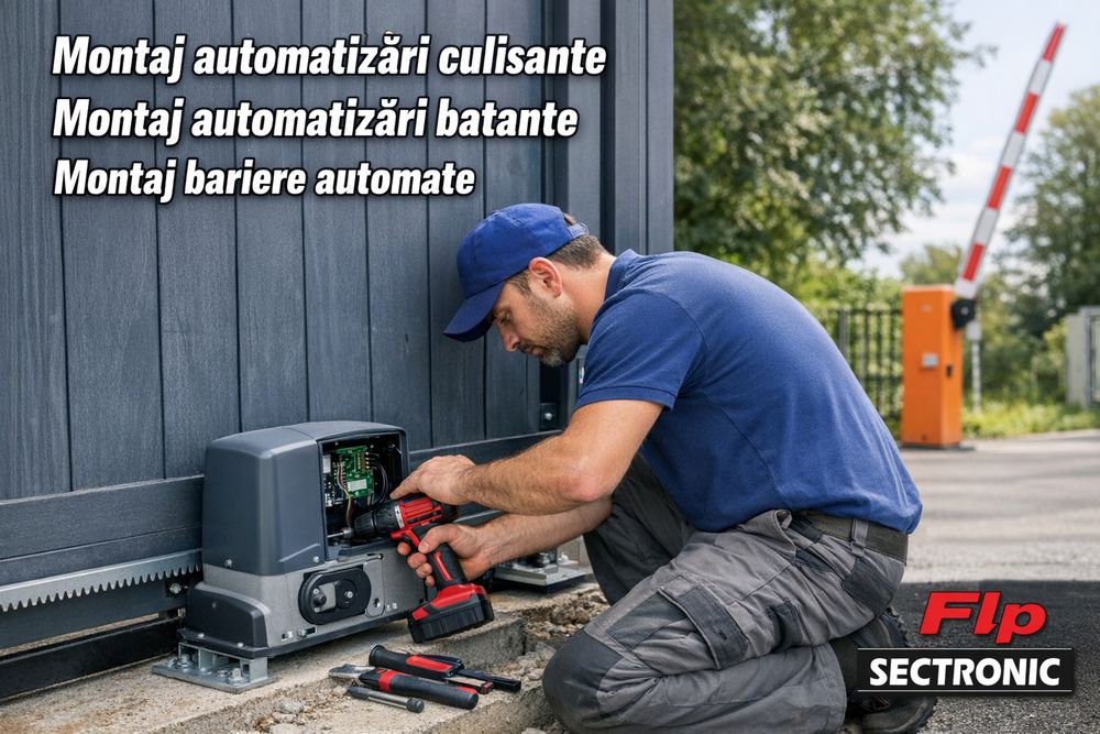 Service reparatii automatizari porti culisante sau batante