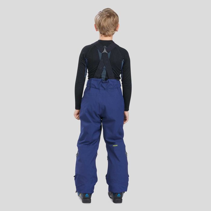 Pantalon impermeabil călduros schi PNF900 Bleumarin Băieți