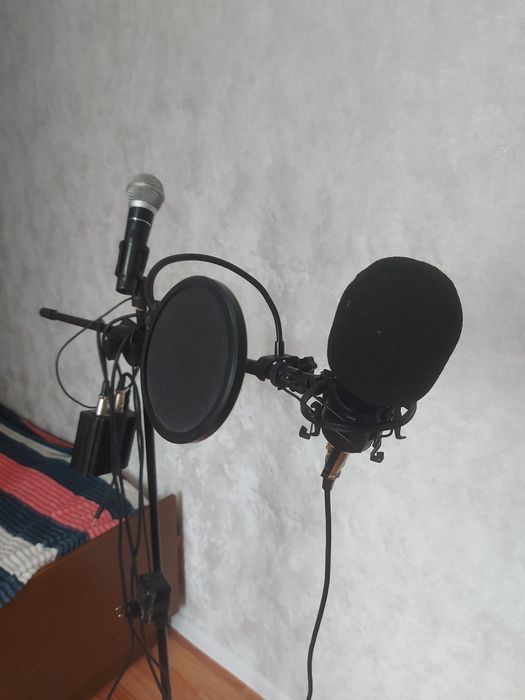 Микрорайон со штативом и фильтром