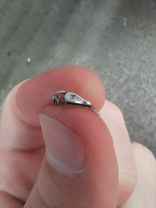 Две цепочки 925 пробы