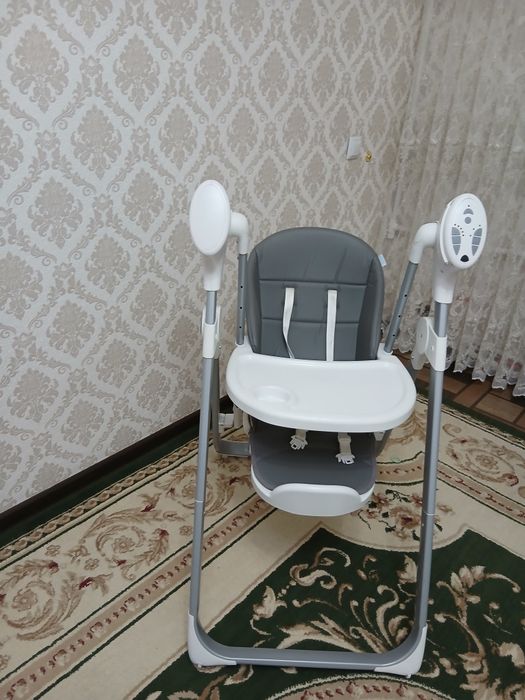 Стол и качеля для детей 2/1 с музыкой