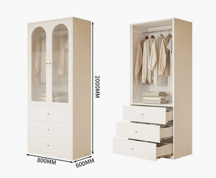 Шкаф для спальни/Zamonaviy rangli shkaf/Шкаф с ящиками/Javonlari bilan