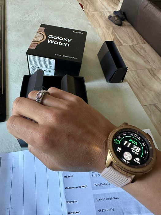 Промо - Смарт Часовник - SAMSUNG GALAXY WATCH LTE 42 mm