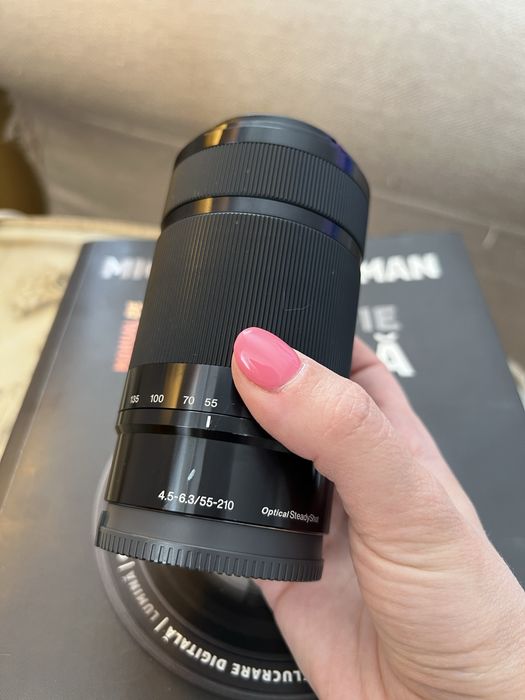 Sony a6000 + obiectiv 16-50 f/3.5-5.6 + obiectiv 55-210 f/4.5-6.3
