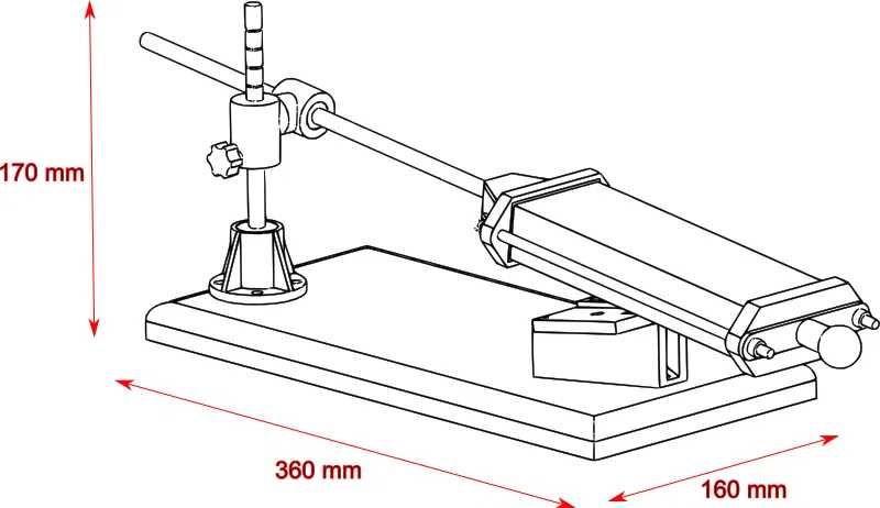 Ascutitor profesional pentru cutite.