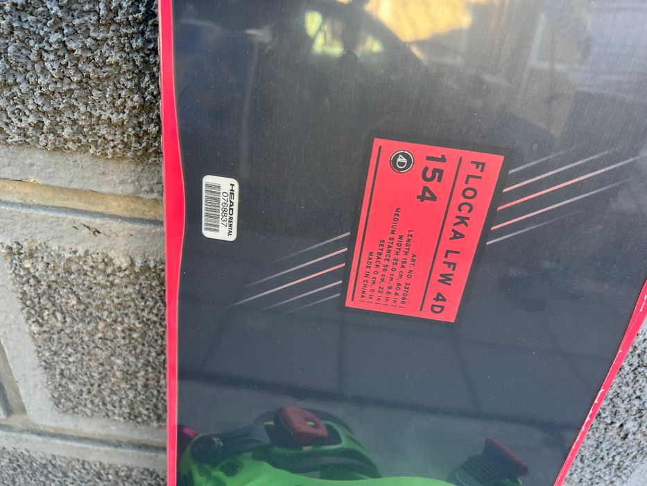 placa noua snowboard head flocka lfw 4d L154