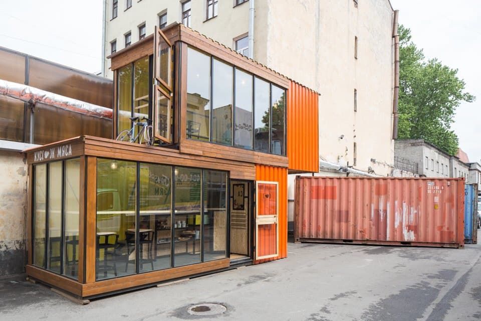 Мобильный домик, офис из контейнера