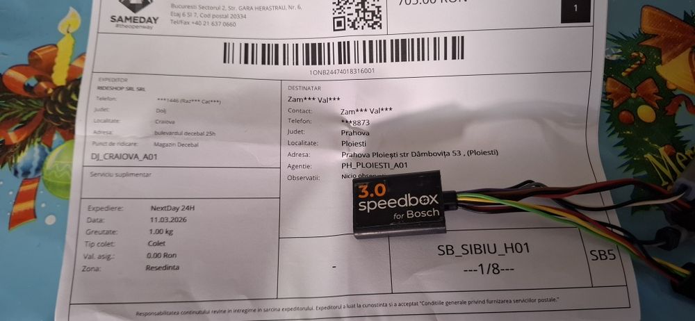 Speedbox 3 pentru motoare Bosch generatia 4, model 2020