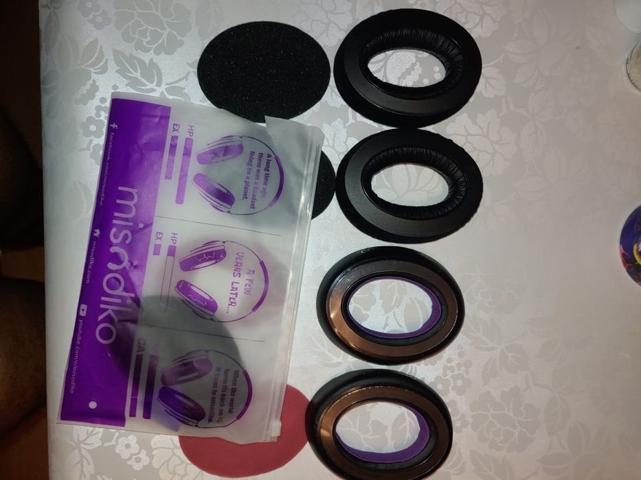 Наушници падове за слушалки  Sennheiser HD600 HD650