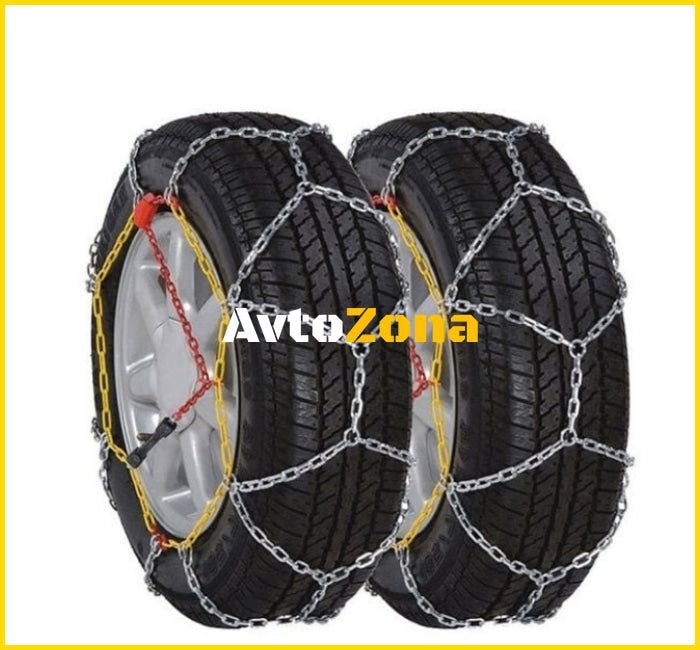 12" - 15" 2бр Автомобилни вериги за сняг - Меча стъпка (KN030)