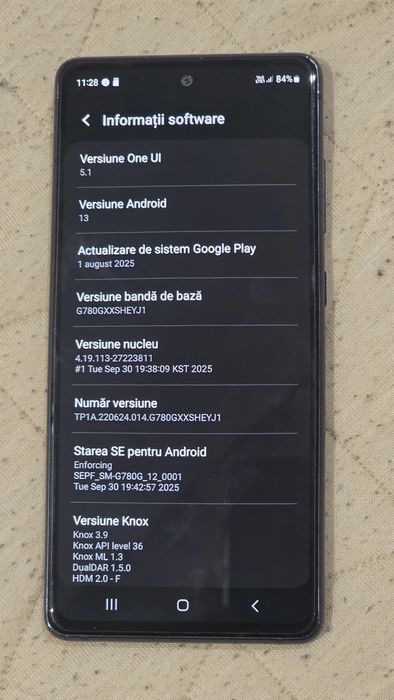 Vând telefon Samsung s20 Fe